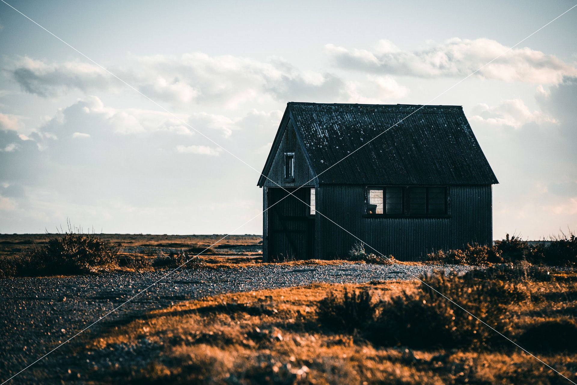 abandoned agriculture barn