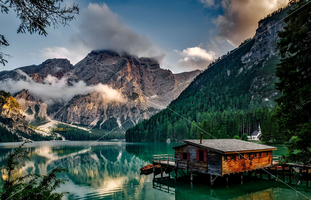 italy mountains dawn daybreak